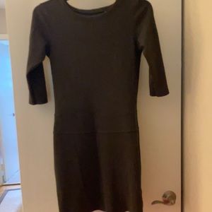 Toad and Co knit grey dress
